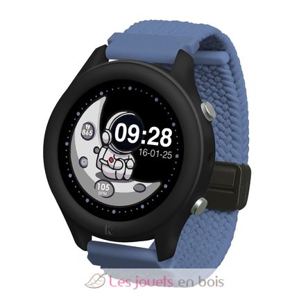 K-Watch Interaktive Uhr blau KW-K-WATCH-BU Kidywolf 1