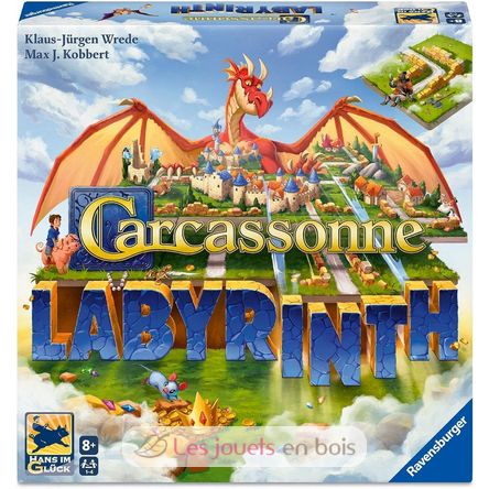 Brettspiel Carcassonne Labyrinth RAV25176 Ravensburger 1