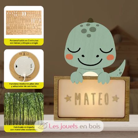 Anpassbare Lampe - Dinosaurier VI-LSP09 Vintiun 5