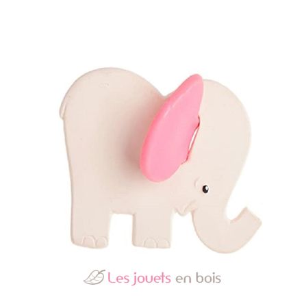 Gummi Beissring - Elephanten rosa LA01237rose Lanco Toys 1