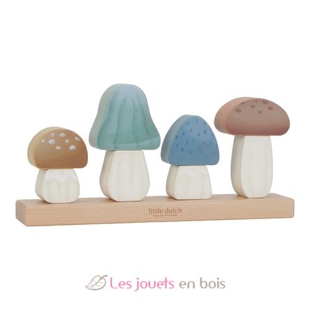 Pilze zum Stapeln Forest Friends LD7230 Little Dutch 1