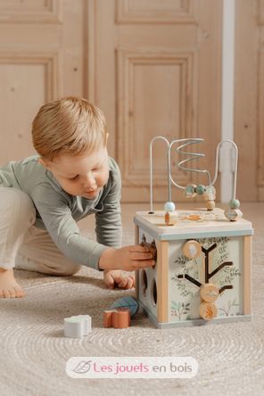 Holz-Aktivitäten-Würfel Forest Friends LD7231 Little Dutch 10