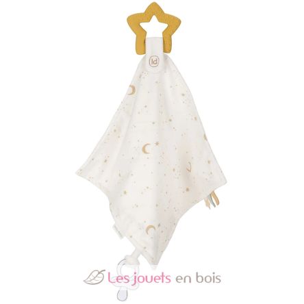 Schnuffeltuch Baby mit Beißring LD8428 Little Dutch 1