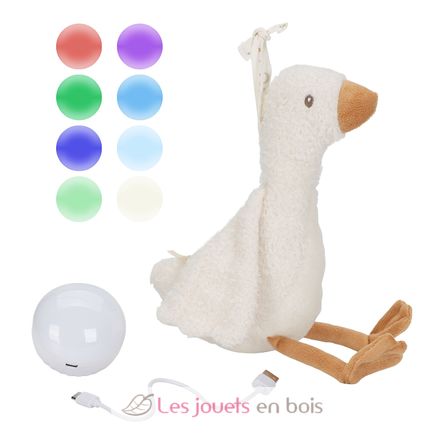 Kuschel-Gans Licht und Ton LD8440 Little Dutch 4