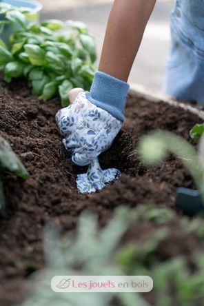 Blaue Gartenhandschuhe Forest Friends LD9113 Little Dutch 6
