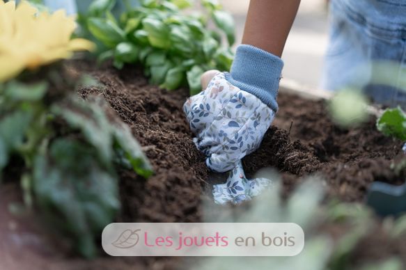 Blaue Gartenhandschuhe Forest Friends LD9113 Little Dutch 8