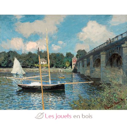 Die Brücke von Argenteuil von Monet A246-750 Puzzle Michele Wilson 2