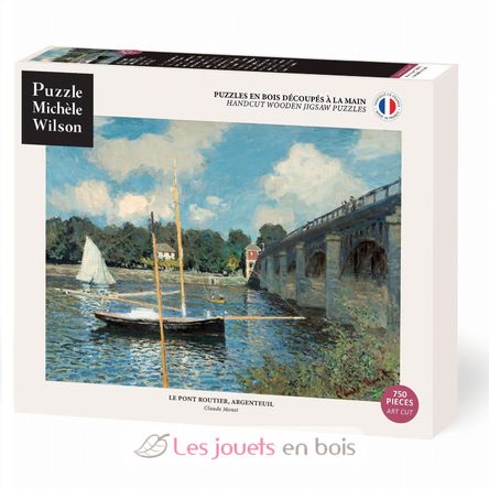 Die Brücke von Argenteuil von Monet A246-750 Puzzle Michele Wilson 1
