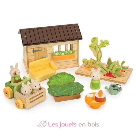 Bunnys Möhrenbeet TL8376 Tender Leaf Toys 1