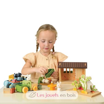 Bunnys Möhrenbeet TL8376 Tender Leaf Toys 9