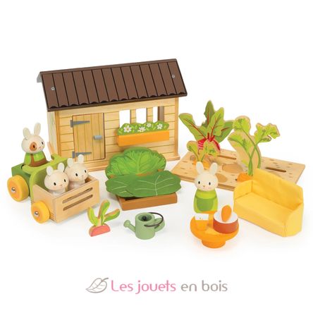 Bunnys Möhrenbeet TL8376 Tender Leaf Toys 2