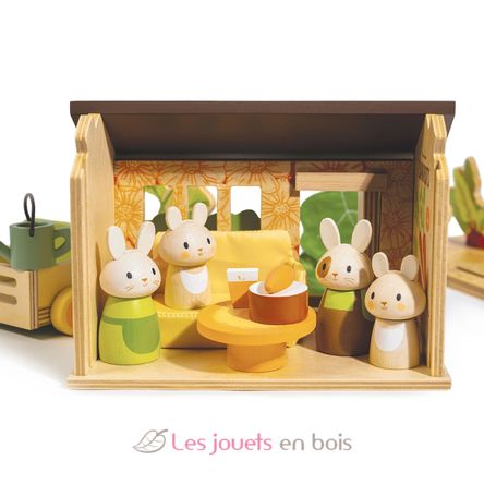 Bunnys Möhrenbeet TL8376 Tender Leaf Toys 6