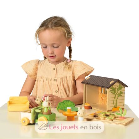 Bunnys Möhrenbeet TL8376 Tender Leaf Toys 8