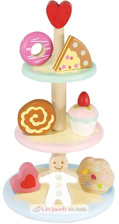 Kuchen-Standplatz-Set LTV283-3525 Le Toy Van 1