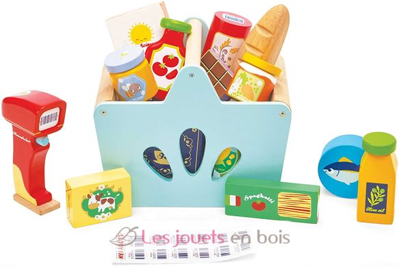 Lebensmittel-Set & Scanner TV326 Le Toy Van 2