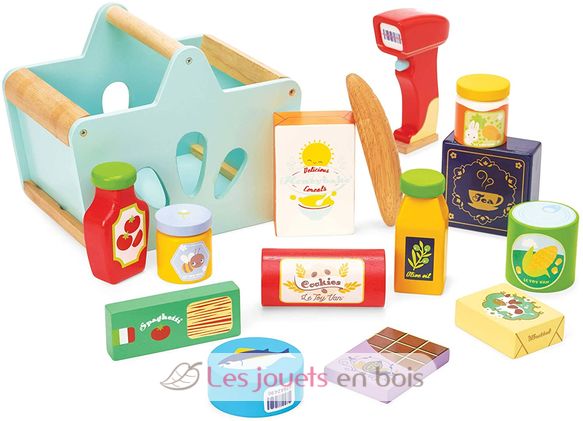 Lebensmittel-Set & Scanner TV326 Le Toy Van 1