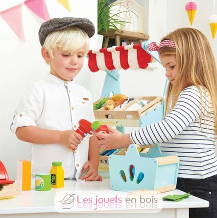 Lebensmittel-Set & Scanner TV326B Le Toy Van 2