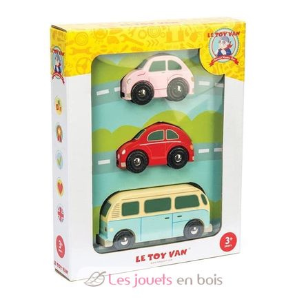 Retro-Auto-Set TV463 Le Toy Van 4