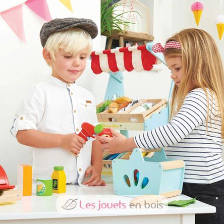 Lebensmittel-Set & Scanner TV326 Le Toy Van 2