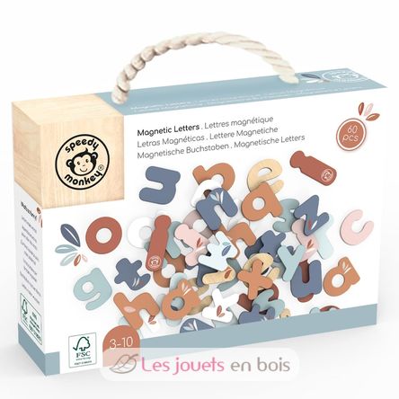 Magnetbuchstaben, 60 Stück SM-SP9003 Speedy Monkey 3