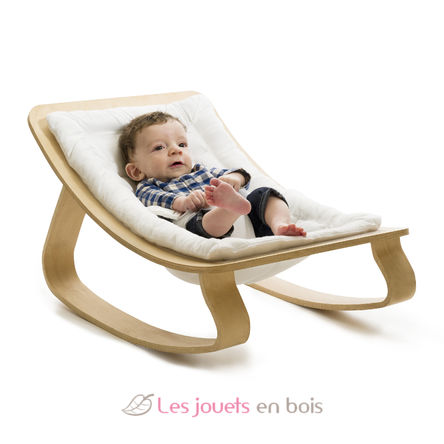 LEVO Babywippe - Weiß CC-LEVO GW-4359 Charlie Crane 4