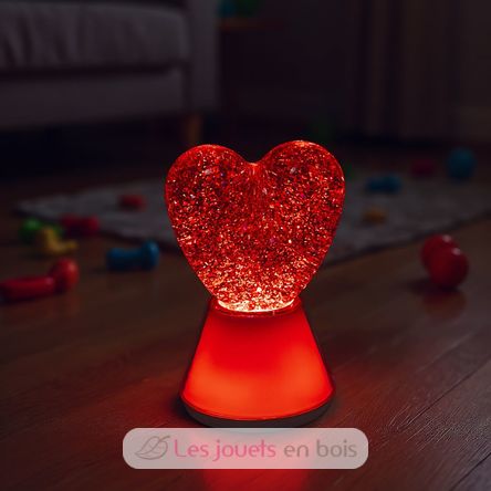 Glitzerlampe Magic Glow Herz LL-GLOWHEART Little L 6