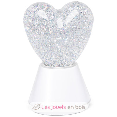 Glitzerlampe Magic Glow Herz LL-GLOWHEART Little L 9