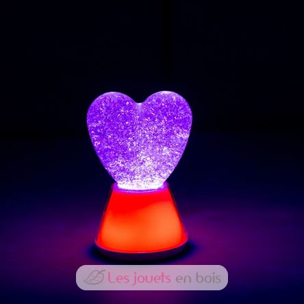 Glitzerlampe Magic Glow Herz LL-GLOWHEART Little L 7