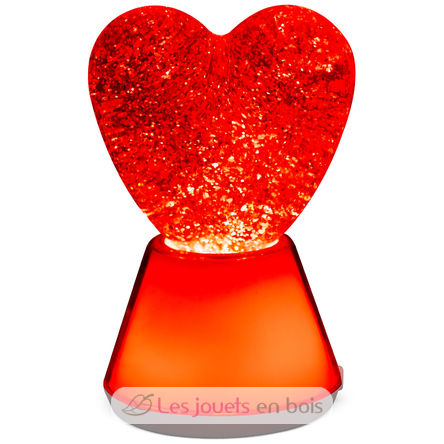 Glitzerlampe Magic Glow Herz LL-GLOWHEART Little L 2
