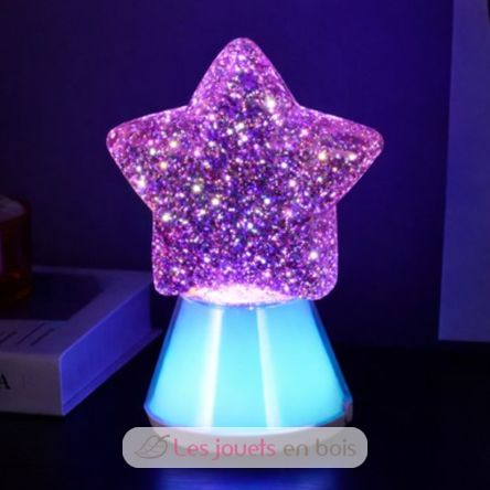 Glitzerlampe Magic Glow Stern LL-GLOWSTAR Little L 3