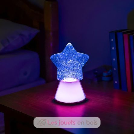 Glitzerlampe Magic Glow Stern LL-GLOWSTAR Little L 4