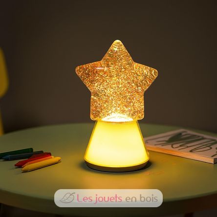 Glitzerlampe Magic Glow Stern LL-GLOWSTAR Little L 7