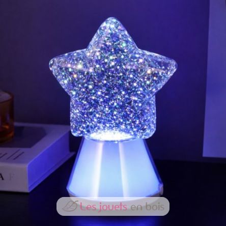 Glitzerlampe Magic Glow Stern LL-GLOWSTAR Little L 5