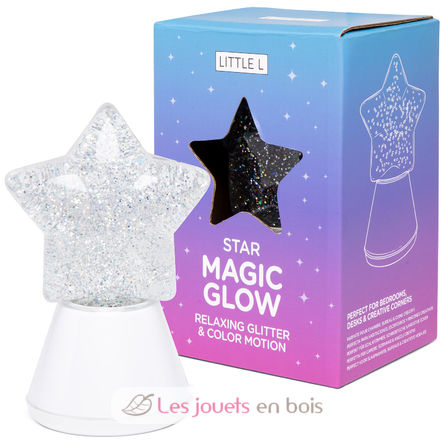 Glitzerlampe Magic Glow Stern LL-GLOWSTAR Little L 1