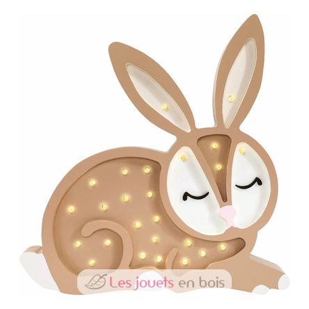 Kaninchen-Nachtlampe Schokolade LL008-467 Little Lights 1