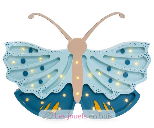 Schmetterling-Nachtlampe blau LL073-364 Little Lights 1