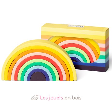 Regenbogenfarbenes Stapelspielzeug LL013-001 Little L 6
