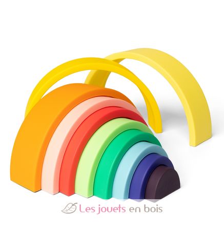 Regenbogenfarbenes Stapelspielzeug LL013-001 Little L 2