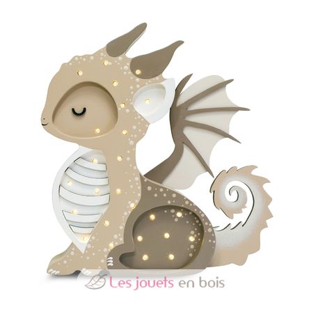 Drache-Nachtlampe braun LL090-467 Little Lights 1