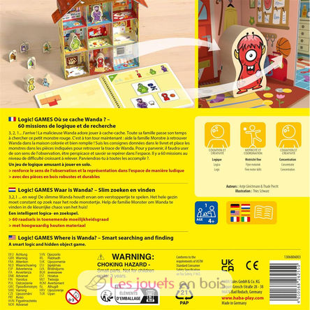 Logic Games Wo ist Wanda? HA1306806003 Haba 6