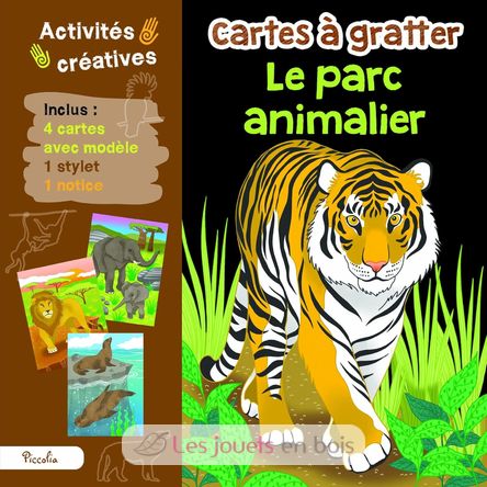 Scratch-Kunst Der Wildpark PI-7361 Piccolia 1