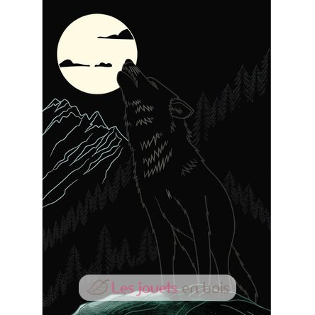 Scratch-Kunst Die Wölfe PI-7591 Piccolia 2