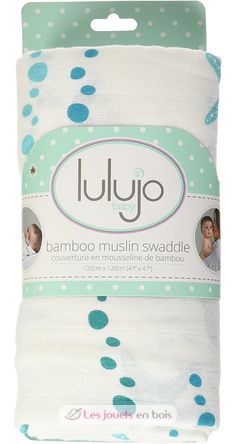 Bamboo Swaddle Mulltuch - Seaside LLJ-121-005-007 Lulujo 6