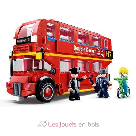Model Bricks - Londoner Bus SL-M38-B0708 Sluban 2