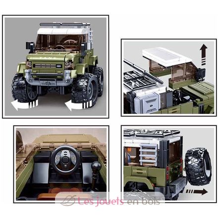 Model Bricks - Britischer Angriffs-SUV SL-M38-B1015 Sluban 5