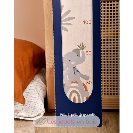 Messlatte aus Holz Dschungel Elefant MA0263 Maïlou Tradition 3