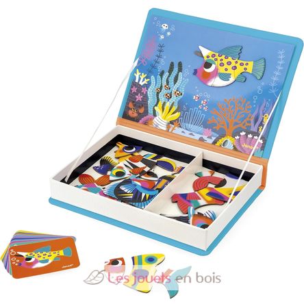 Magnéti'book tropischen Fischen J03031 Janod 2