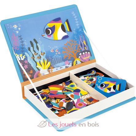 Magnéti'book tropischen Fischen J03031 Janod 4