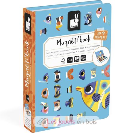 Magnéti'book tropischen Fischen J03031 Janod 1