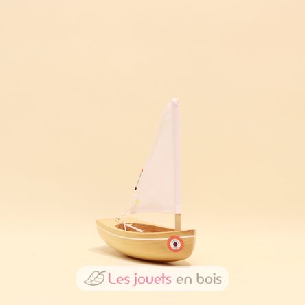 Boot Le Bâchi natürliches Holz 17cm TI-N200-BACHI-BOIS-NATUREL Tirot 4